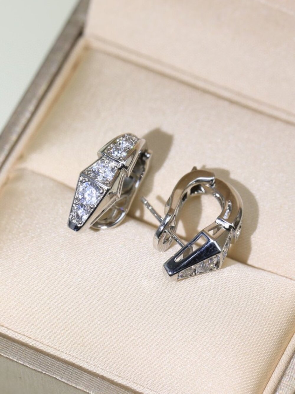 Bulgari Serpenti Stud Earrings